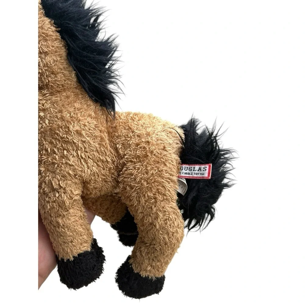 Cavalia Horse 10 Inch Brown Tan‎ Plush Stuffed Animal Douglas Cuddle Toys Foal